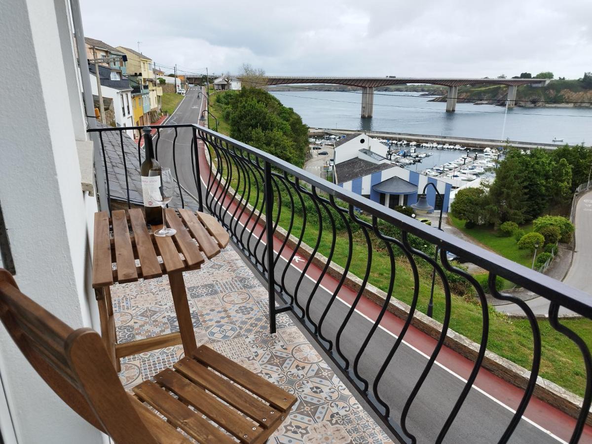 Balcon Del Eo Apartment Ribadeo Bagian luar foto